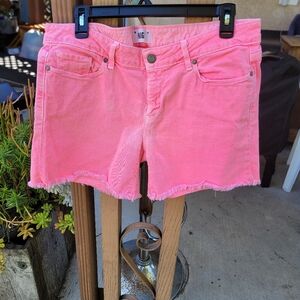 Paige brand size 30 pink shorts